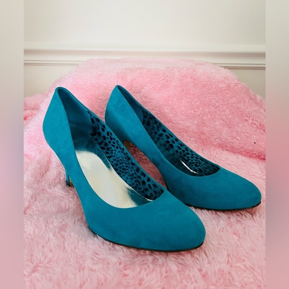 Style & Co by Macys Elegant Turquoise Women's Pumps - Picture 6 of 10